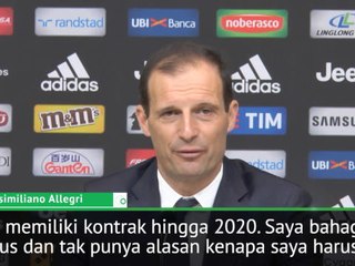 Hanya Sebuah Bencana Yang Akan Membuat Saya Tinggalkan Juve - Allegri