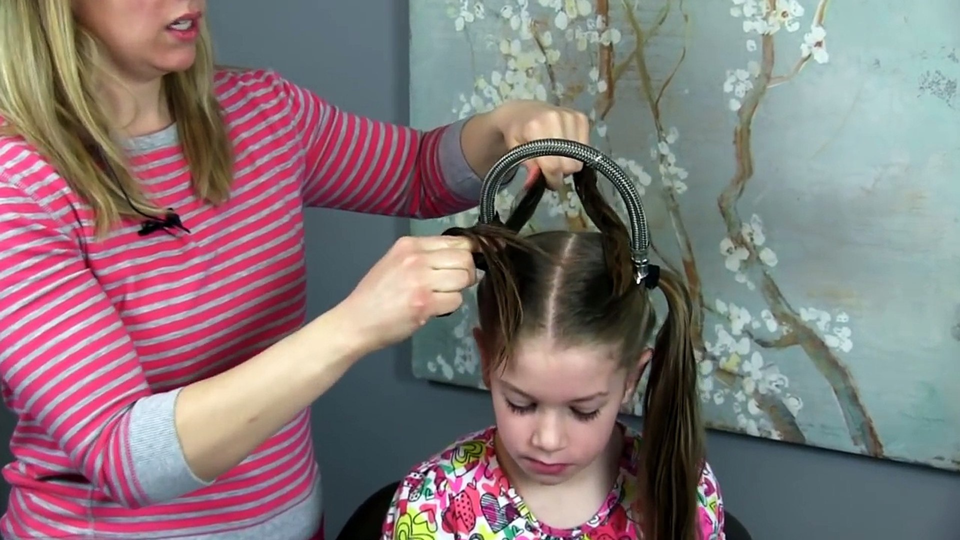 Rainbow Hairstyle For Easter Crazy Hair Day More Video Dailymotion