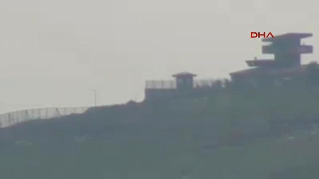 Afrin'deki Ypg Hedefleri Çnra ve Obüslerle Vuruldu