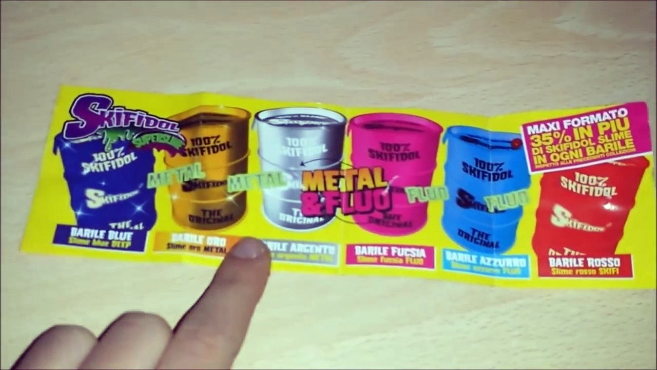EDICOLA #17: Skifidol 100% slime FLUO - THE ORIGINAL!!!