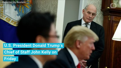 Chief of Staff Kelly Admits Errors