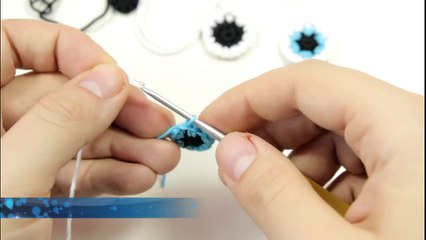 Augen selber häkeln - Basic für Anfänger