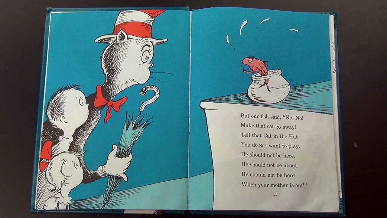 The Cat In The Hat by Dr. Seuss (Audio Book) Vídeo Dailymotion