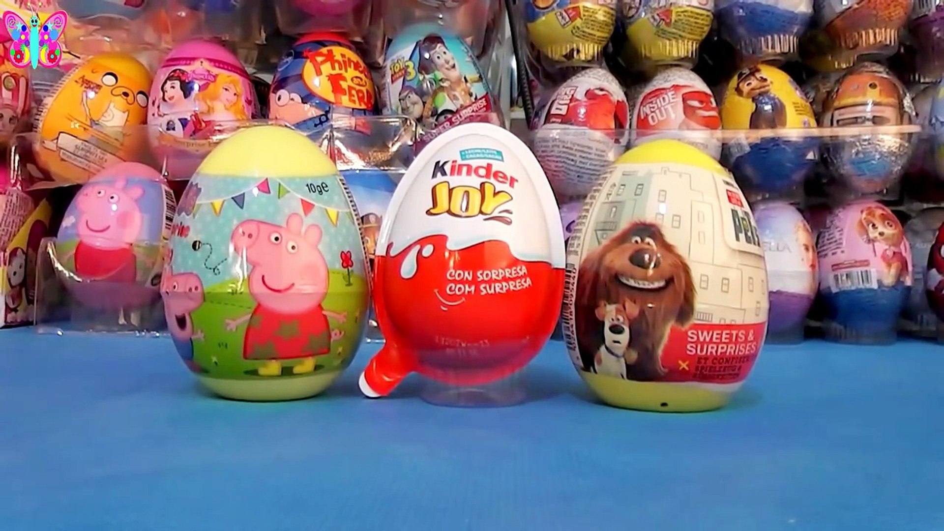 Huevos sorpresa de peppa top pig gigantes