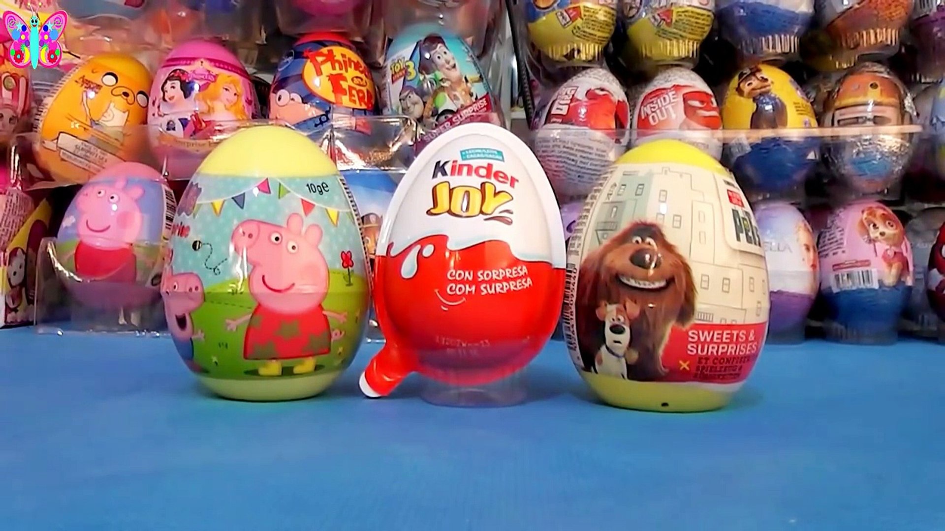 Huevos sorpresas en español la vida secreta de tus mascotas, huevos kinder,  de peppa pig videos 2016 - video Dailymotion