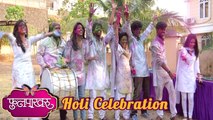 Phulpakhru | Holi Celebration On Set | Team Interaction | Manas And Vaidehi | Zee Yuva Serial