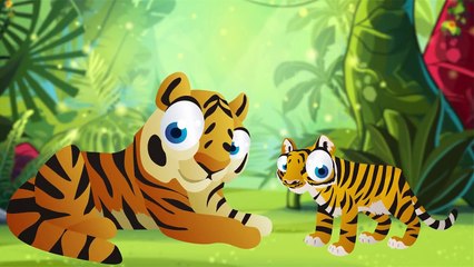 Orman Hayvanlarının Yavrularını Öğreniyoruz - Çocuklar İçin Hayvanlar