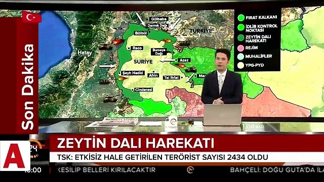 TSK: Etkisiz hale getirilen terörist sayısı 2434