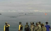 Lomba Renang Lintasi Selat Sunda Warnai HUT ke-72 Marinir