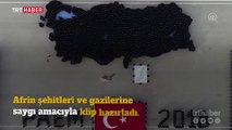 Polis Akademisi öğrencilerinden Afrin şehitleri için anlamlı klip