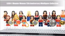 LEGO® Wonder Woman 75th Anniversary Minifigure Collection & Batman Superman Vehicle Pack