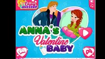 ❀.❤ Annas Valentine Baby : Disney Frozen Games / Baby Games ❀.❤