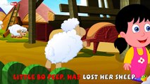Karaoke: Little Bo Beep - Songs With Lyrics - Cartoon/Animated Rhymes For Kids