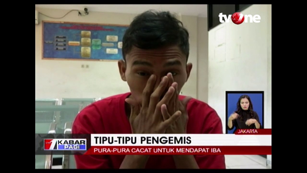 Pengemis Pura-Pura Cacat, Penghasilan Setengah Juta Lebih