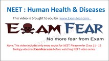 NEET Biology Human Health : Important Disease, Confirmatory Tests