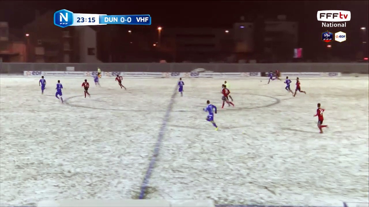 Belle frappe dans la surface!
