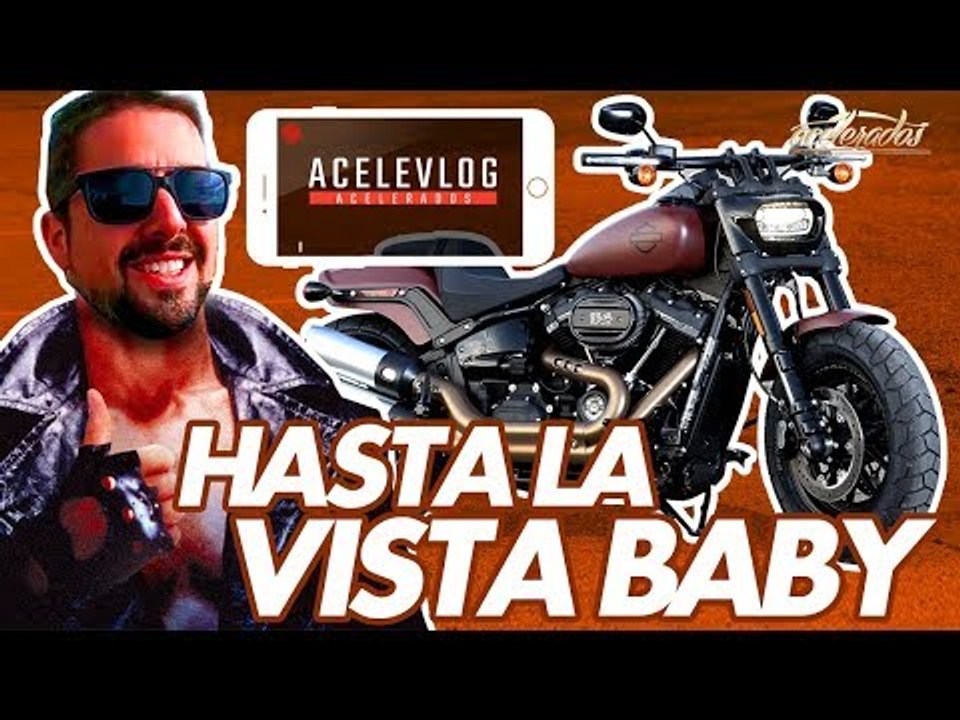 900 KM NO DESERTO COM A HARLEY FAT BOB, A MOTO QUE O EXTERMINADOR DO FUTURO TERIA! ACELEVLOG #31