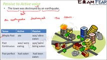 English Grammar Active and Passive Voice (English) Part 8: Passive to Active Voice