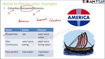 English Grammar Active and Passive Voice (English) Part 4: Examples Active to Passive Voice