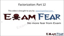 Maths Factorization part 12 (Questions) CBSE Class 8 Mathematics VIII