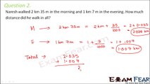 Maths Decimals part 16 (Questions 1) CBSE Class 6 Mathematics VI