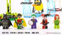 Lego Batman JOKERLAND 76035 Stop Motion Build Review
