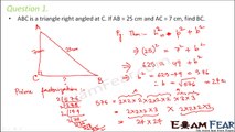 Maths Triangle and Its Properties part 18 (Questions 1 ) CBSE Class 7  Mathematics