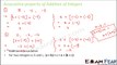 Maths Integers part 8 (Associative, Additive Properties of Integers) CBSE Class 7  Mathematics VII