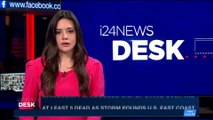 i24NEWS DESK | At least 5 dead as storm pounds U.S. east coast | Saturday, March 3rd 2018