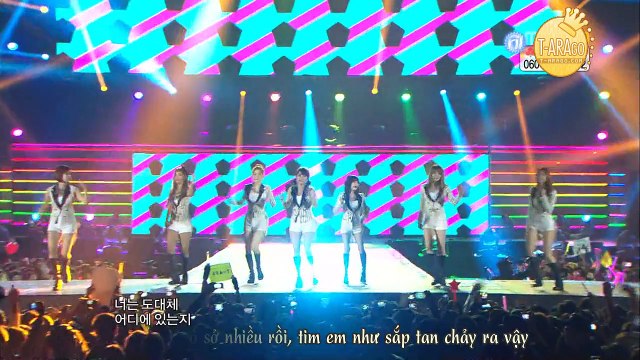 [Vietsub + Kara]T-ARA - lovey dovey @ 081212 MC in VN