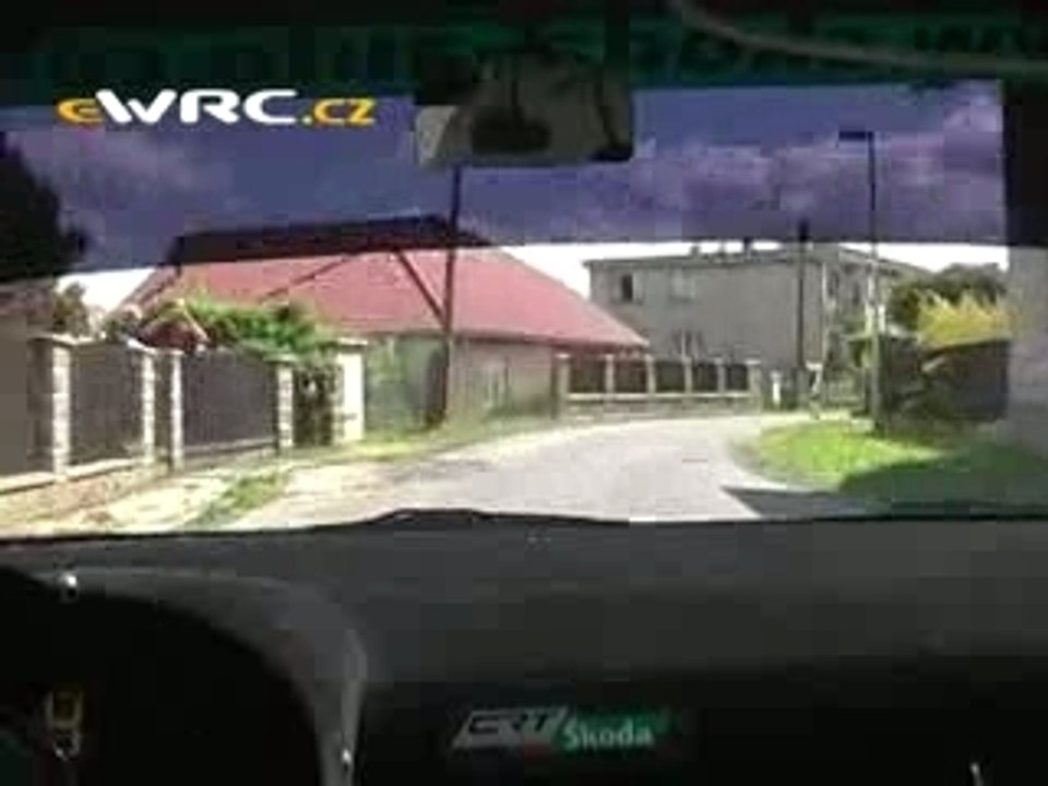 Onboard - Jan Kopecky - Rally Bohemia 2006 - Skoda Fabia WRC