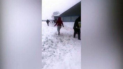 Shocking video shows looters raiding Lidl store in Dublin