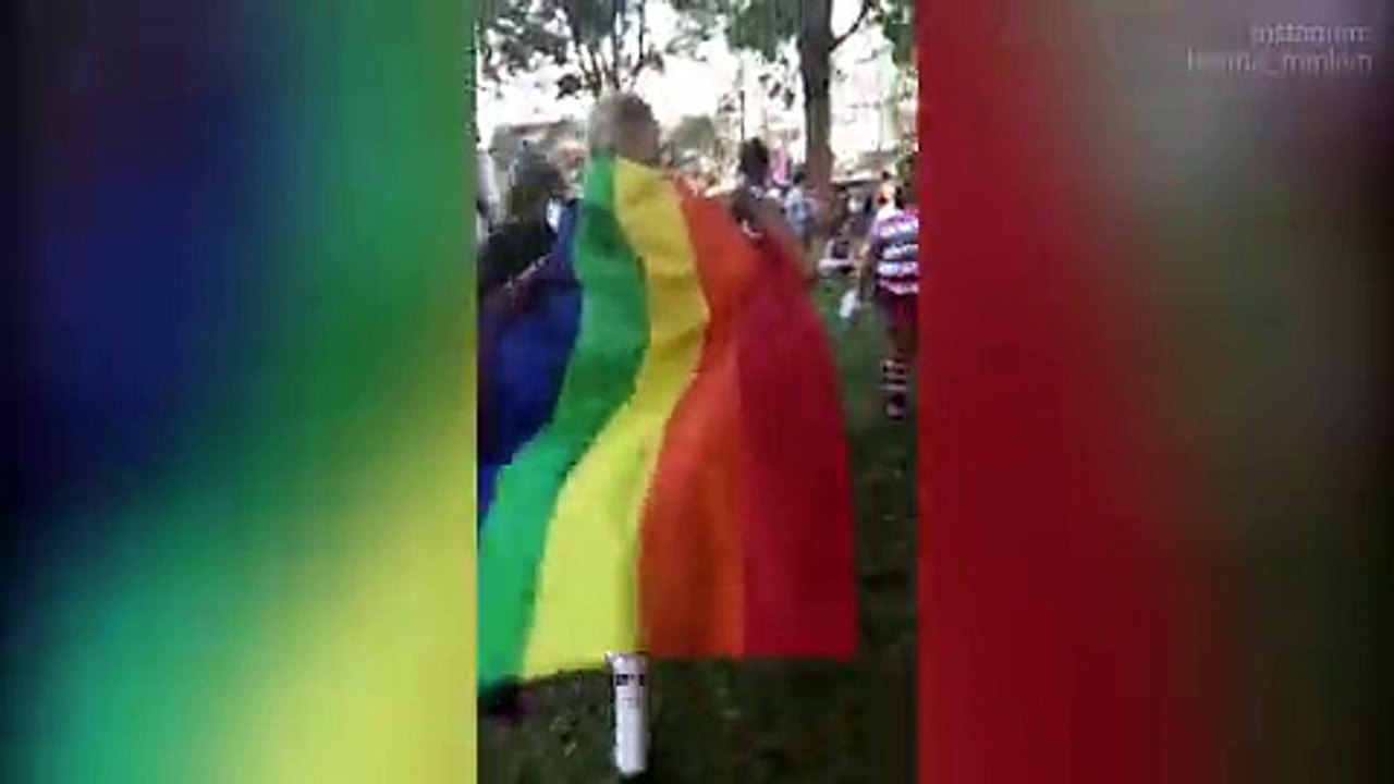 Jesinta Franklin parties at the Sydney Gay and Lesbian Mardi Gras