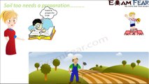 Biology Crop Production & Management Part 4 (Soil Preparation : Ploughing) Class 8  VIII