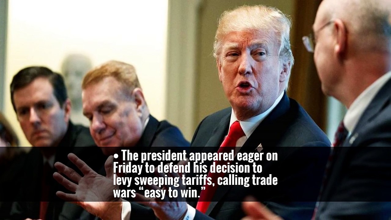 Trump’s Steel Tariffs Raise Fears of a Damaging Trade War