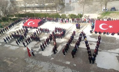 Öğrenciler Afrin Koreografisi Yaparak Ant İçti