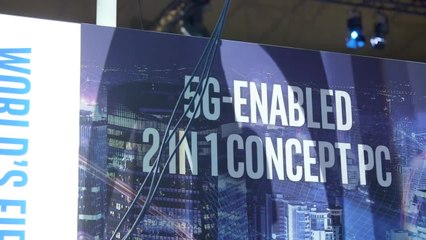 Intel 5G 2-in-1 PC Hands-On at MWC 2018