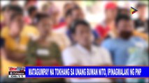 Matagumpay na Tokhang sa unang buwan nito, ipinagmalaki ng PNP