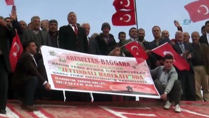 Abusultan Baggara Aşiretinden Mehmetçik'e Destek Konvoyu