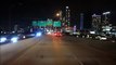 NEW YORK'S QUEENS BRIDGE PROJECTS AT NIGHT