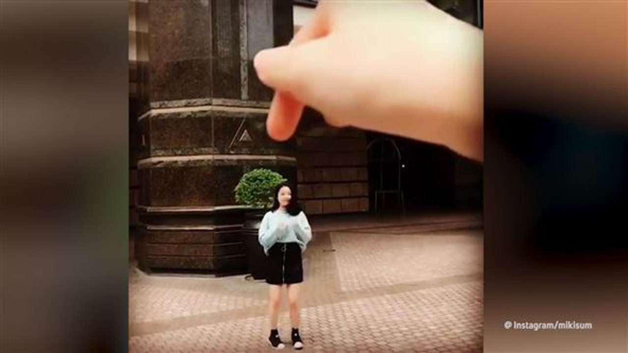 Perspektivwechsel: Instagrammerin als Spielfigur