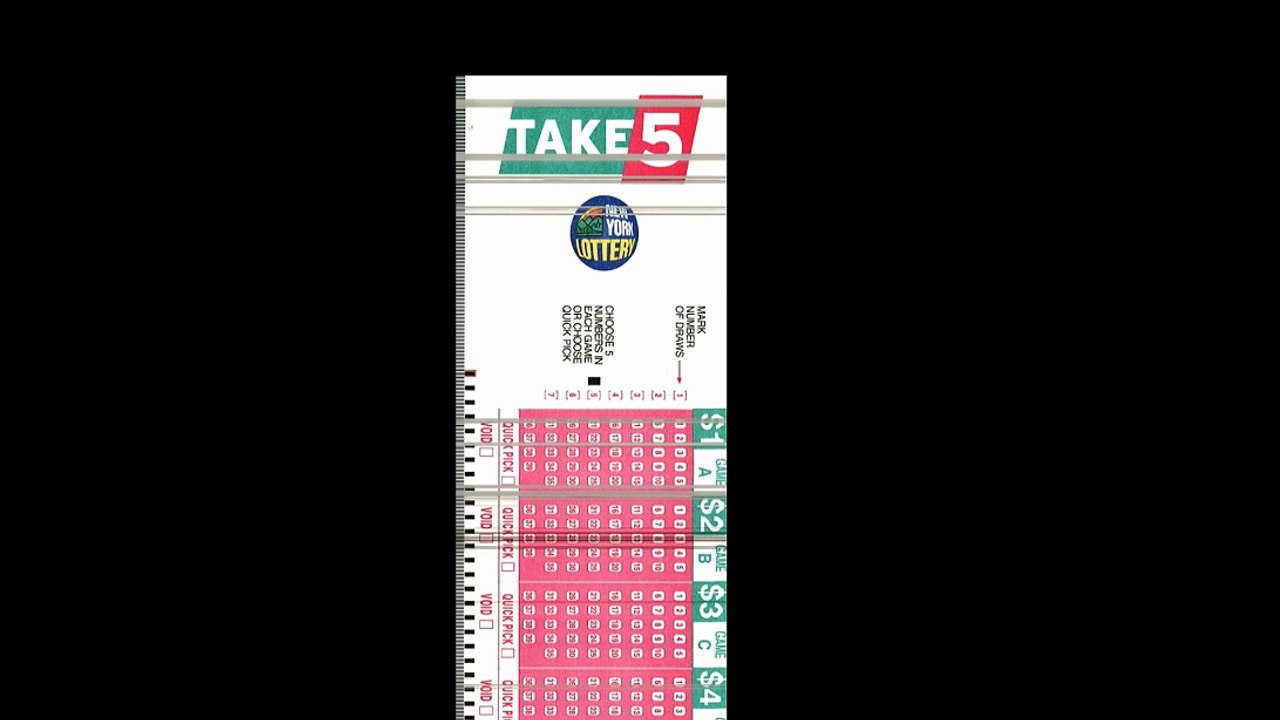 How to fill out a take 5 slip NYC LOTTERY