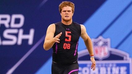 USC QB Sam Darnold runs a 4.85 40-yard dash
