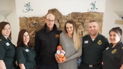Woman with severe stomach pain gives birth not realizing she's pregnant