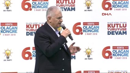 Konya-Başbakan Binali Yıldırım AK Parti İl Kongresi'nde Konuştu
