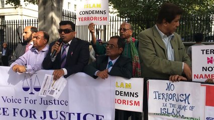 10 Downing Street , Saadi's speech against terrorism