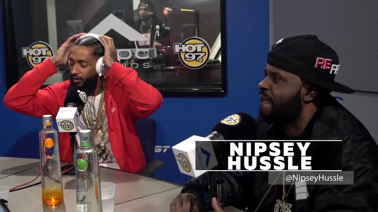 Nipsey Hussle "If I Ruled the World" Freestyle @ Hot 97 "In Flex We Trust" with Funkmaster Flex, 02-21-2018
