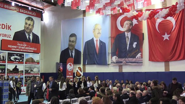 Kırklareli Belediyesinin toplu açılış ve temel atma töreni - KIRKLARELİ