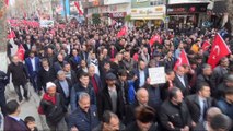 Malatya’da Mehmetçiğe destek yürüyüşü