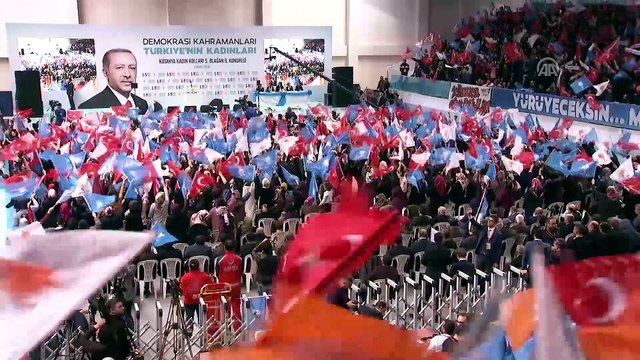 Başbakan Yıldırım, AK Parti Kütahya İl Kadın Kolları Kongresi'ne katıldı - KÜTAHYA
